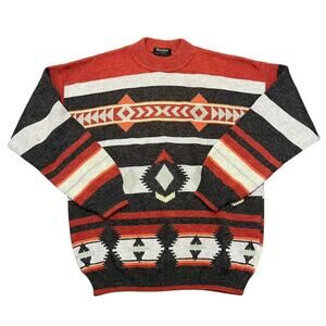 Vintage aztec print sweater